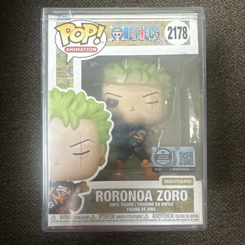 FUNKO POP ONE PIECE RORNOA ZORO ROYALTY LIMITED 3500 EDITION 2178 IN HAND