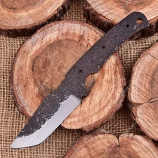 8'' 1095 High Carbon Steel Knife Blank Blade DIY Bushcraft Hunting Knife Making