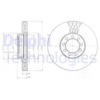 2X Bremsscheibe Ø301Mm Vorne BelüFtet FüR Iveco Daily IV Pritsche/Fahrgestell