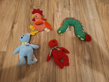 Lot 4 Stuffed animals Ty beanies Osito plush toys Hungry Catapillar Rooster