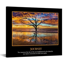 KREATIVE ARTS Canvas Wall Art for Droms Journey Quote Inspirational Prints Mo...