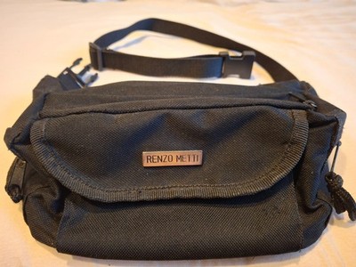 Bauchtasche / Gürteltasche / Hip Bag / Marke RENZO METTI / gebraucht / schwarz