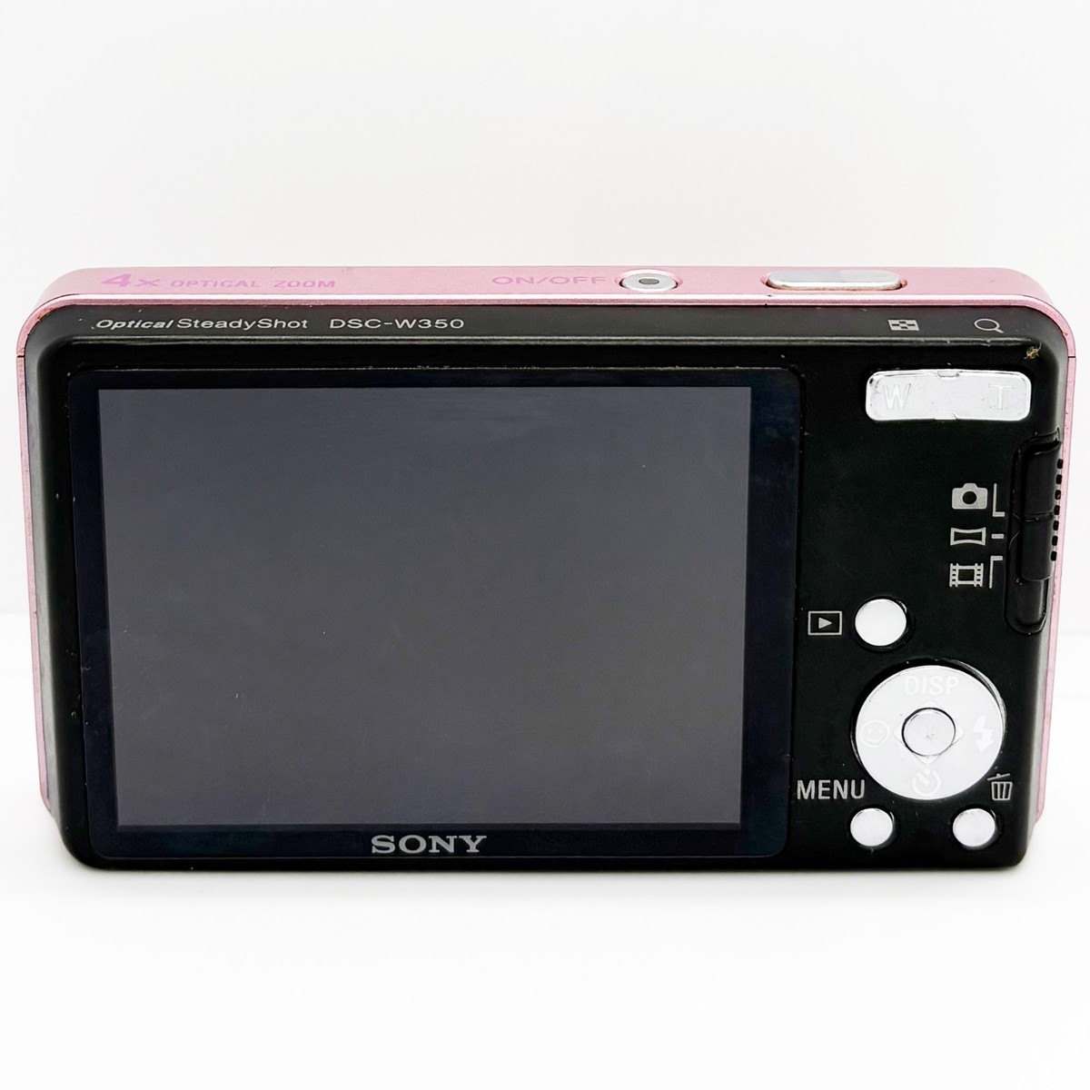 Sony Cyber-shot DSC-W350 Pink 14.1MP 4x Zoom Digital Camera