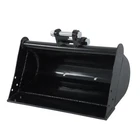 600mm Plain Flat Bucket Grading Attachment for Mini Excavator