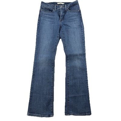 Levi s 715 Bootcut Jeans Women s 27x30 Blue Stretch Denim