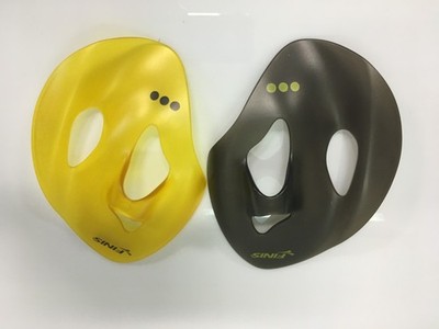 FINIS Iso Strapless Isolation Swim Paddles Lap Training Aid   New - Size LARGE