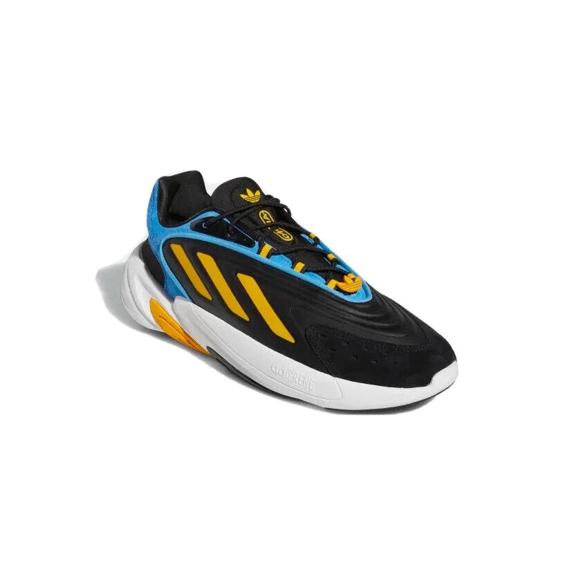New Adidas size 11 men [FZ5881] MENS ADIDAS OZELIA Sneakers Adidas Ozelia Black Blue Volt Yellow White Running Sneakers  main image 3