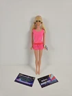 Vintage 1969 PJ Barbie Doll Orig Swimsuit Beads Glasses & Tag