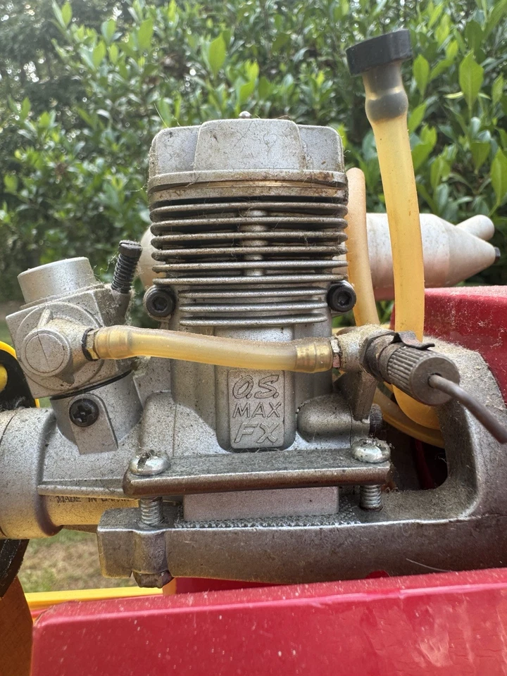 De colección 36” Buggy Pantano Construido a Medida Madera R/C Airboat Modelo Barco O.S. Motor Max FX Foto 3 de 4