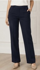 Ann Taylor Women’s Tall Dress Pants Size 8T Navy Straight Career Pants