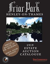 Friar Park 1919 Estate Auction - VERY GOOD