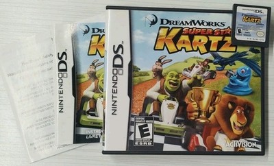 DreamWorks Super Star Kartz (Activision, Nintendo DS, 2011) Complete, Tested