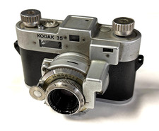 Kodak 35 Rangefinder Camera With 50mm f/3.5 Anastar Lens Untested 