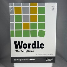 Wordle The Party Game New Sealed Official NYT New York Times Hasbro 2-4 Players