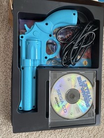 Lethal Enforcers Sega CD, 1993, With Justifier & booklet, untested