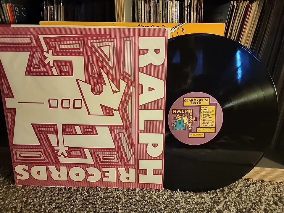 Yello Claro Que Si 1ST 1981 Vinyl Original YL-8159 LP EX Electronic Synth Pop  Foto 2 de 4