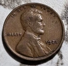 1925 Lincoln Wheat Cent Penny 1c - Circulated VG/F - Old Vintage US Coin BIN961