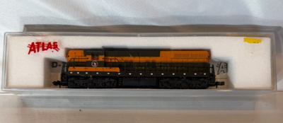 #ad #ad 🚂Atlas 4510 N Scale DC Diesel Locomotive Great Northern EMD SD 7 Road #550🚂 $59.99