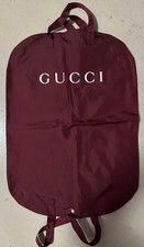 Brand New Gucci Garment Suit, Any Clothing Unisex Burgundy Bag