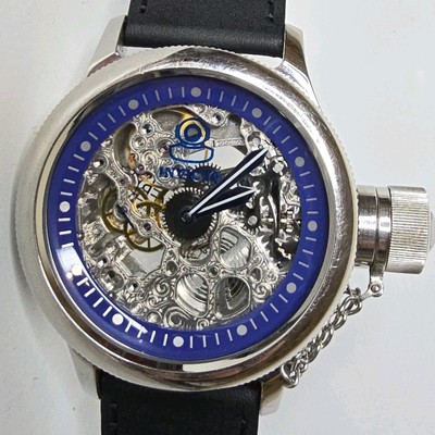Invicta Mechanical Russian Diver Watch 51.5mm Skeleton 1089 | eBay