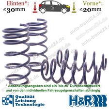 H&R Tieferlegungsfedern 20mm & 30mm u.a.: BMW I3 I01, Bj. 2013-2025