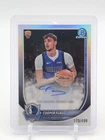 COOPER FLAGG 2025-26 BOWMAN CHROME ROOKIE REFRACTOR AUTOGRAPH /499 Q2161