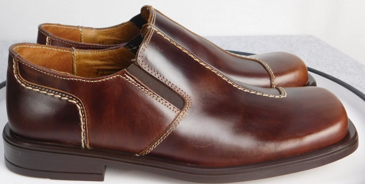 ANDREA CHENIER MEN\'s sz 8.5M EU 41 BLACK LEATHER BUCKLE SHOE Andrea Leather Upper Casual Shoes for Men for sale | eBay main image 2