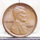 1921 Lincoln Wheat Cent AU (#58826-L)