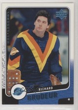 2000-01 Upper Deck Legends Richard Brodeur #127 00a2