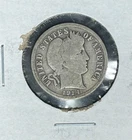 1914 BARBER SILVER DIME ~  ~NICE COIN~ 90% SILVER