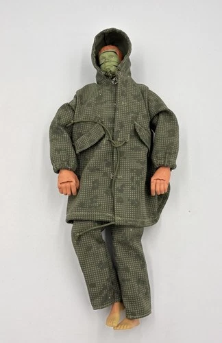 VTG 1996 hasbro 12 in gi joe figure W/ RAIN COAT/PANTS No Boots Or Accessories