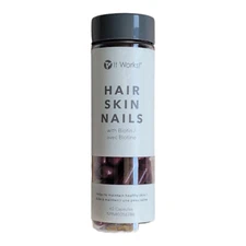 It Works! Hair Skin Nails New (60 Capsules) Exp 3/2026