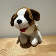 Saint Bernard Puppy Dog Plush 6
