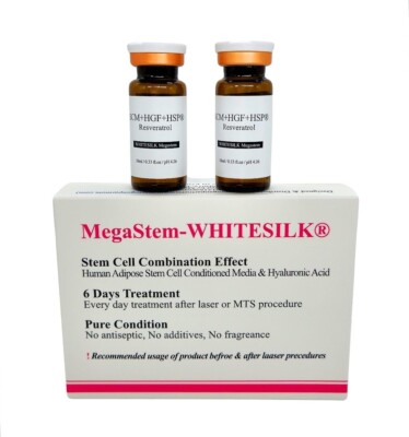 WHITESILK [Dual Stem Cell + (10%) PDRN + HSP] Healing Booster  Serum Ampoule