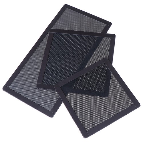 Magnetic PVC Horn Net Dust Filter Mesh Computer Guard Cover PC Case Cooling Fan