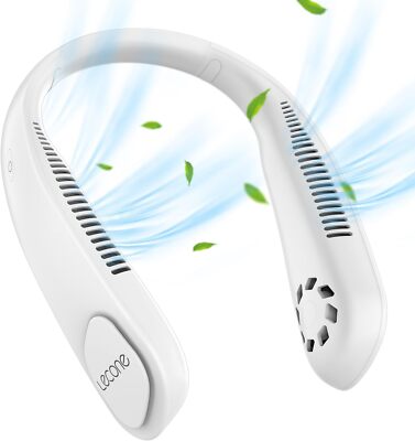 USB Hals-Ventilator Hand Free Tragbarer Ventilator Mit 9600mAh Akku 18 Hours