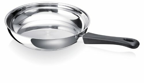 Padella Beka Polo Acciaio Inox 28cm - Fondo Triplo Strato per Induzione