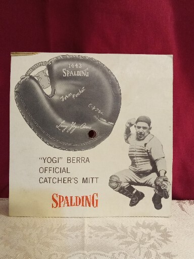 Vintage 1956 "Yogi" Berra Spaulding How to Hit 78 R. P. M. P
