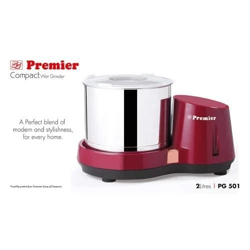 PREMIER COMPACT 230V WET Rice Grinder Chocolate COCOA Melanger - 2 Litre - Photo 3/4
