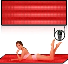 Red Light Therapy Infrared Pad: Pain Relief Pro1280 LEDs Large Mat for Full Body