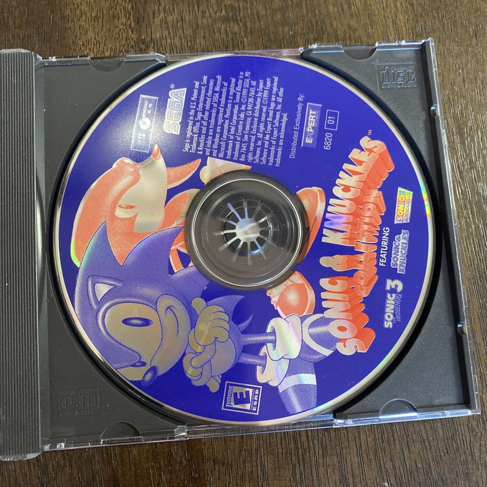 Sonic & Knuckles Collection The Hedgehog 3 SEGA PC CD-ROM Game 1999 | eBay