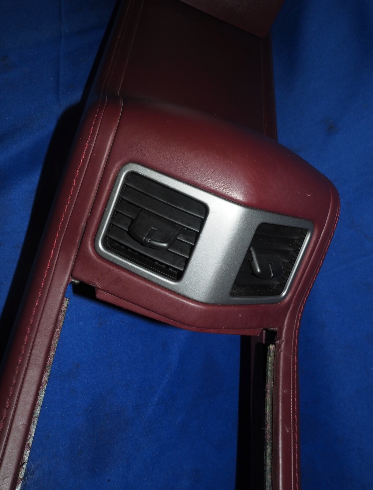 2010-2017 Aston Martin Rapide Center Console Assembly Iron Ore Red OEM Okay