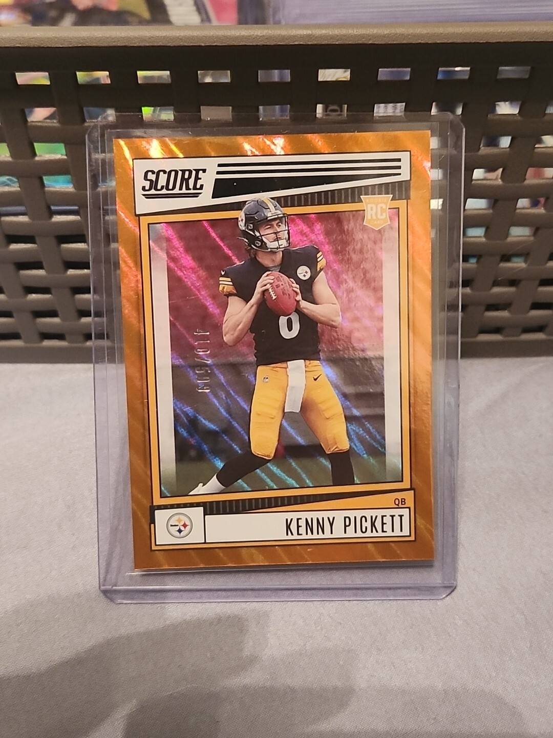 2022 Score Kenny Picket RC Orange /599 #301