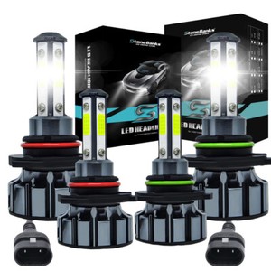 9006 9005 LED Phares KIT Ampoules combo 10000K Haute Basse Perle Super Bright White