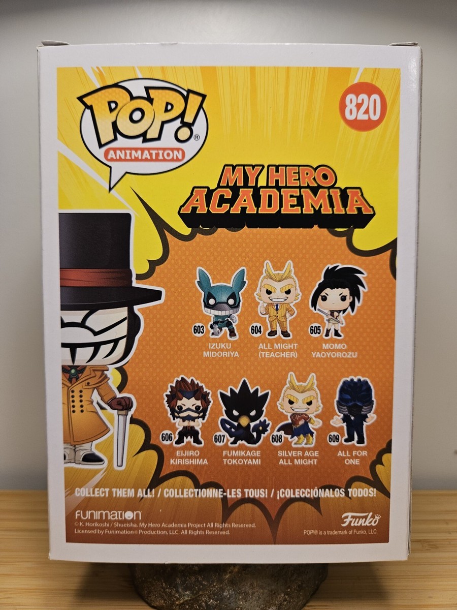 Funko Pop! Mr Compress #820 Vinyl Figure My Hero Academia 2020