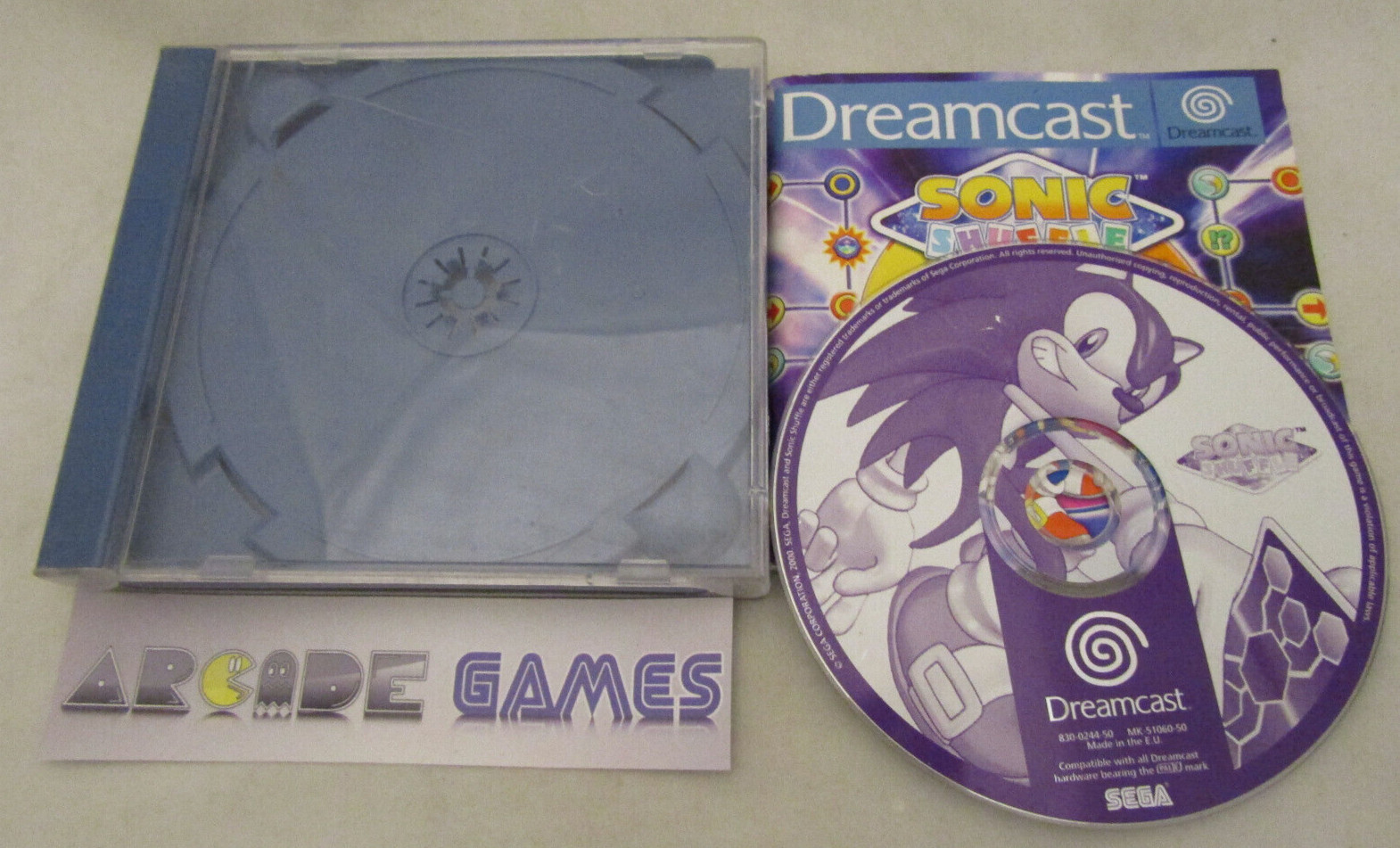 SONIC SHUFFLE SEGA DREAMCAST (vendeur pro)
