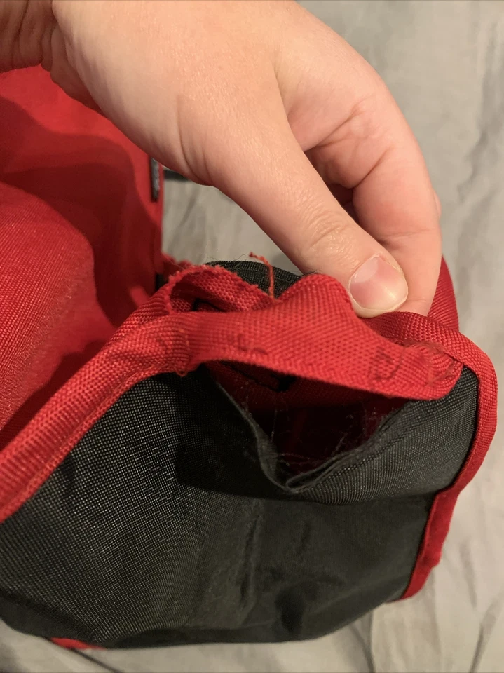 Bugaboo Frog Stroller Bassinet Apron + Bassinet Cover + Storage Basket Bag RED - Image 3 of 4