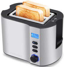 Extra Wide 2-Slice Toaster, Bagel Function Re...