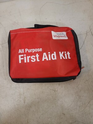 Walgreens All-Purpose First Aid Kit Minor Injuries -  Carrying Case 