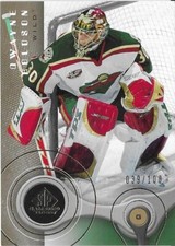 2005-06 SP Game Used DWAYNE ROLOSON Gold parallel card #50